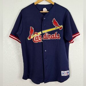 Vintage Majestic MLB St. Louis Cardinals Baseball Jersey Medium Made in USA